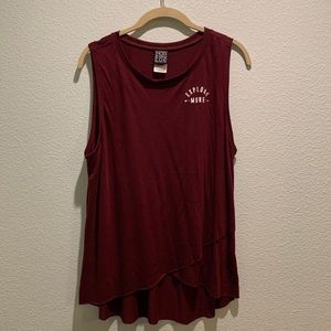 Maroon Modern Lux Tank Top